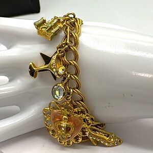 Kirk’s Folly living with fairies charm bracelet. Size  6.5 to 7.5​